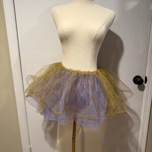 Curtain Call shirt tutu e1572 lilac purple with gold tulle LOT of 21 for $80
